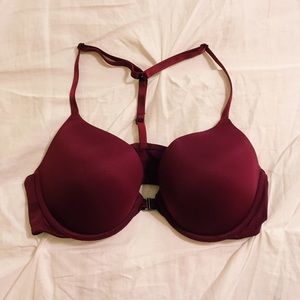 PINK Wear Everywhere Strappy-Back Push-Up Bra